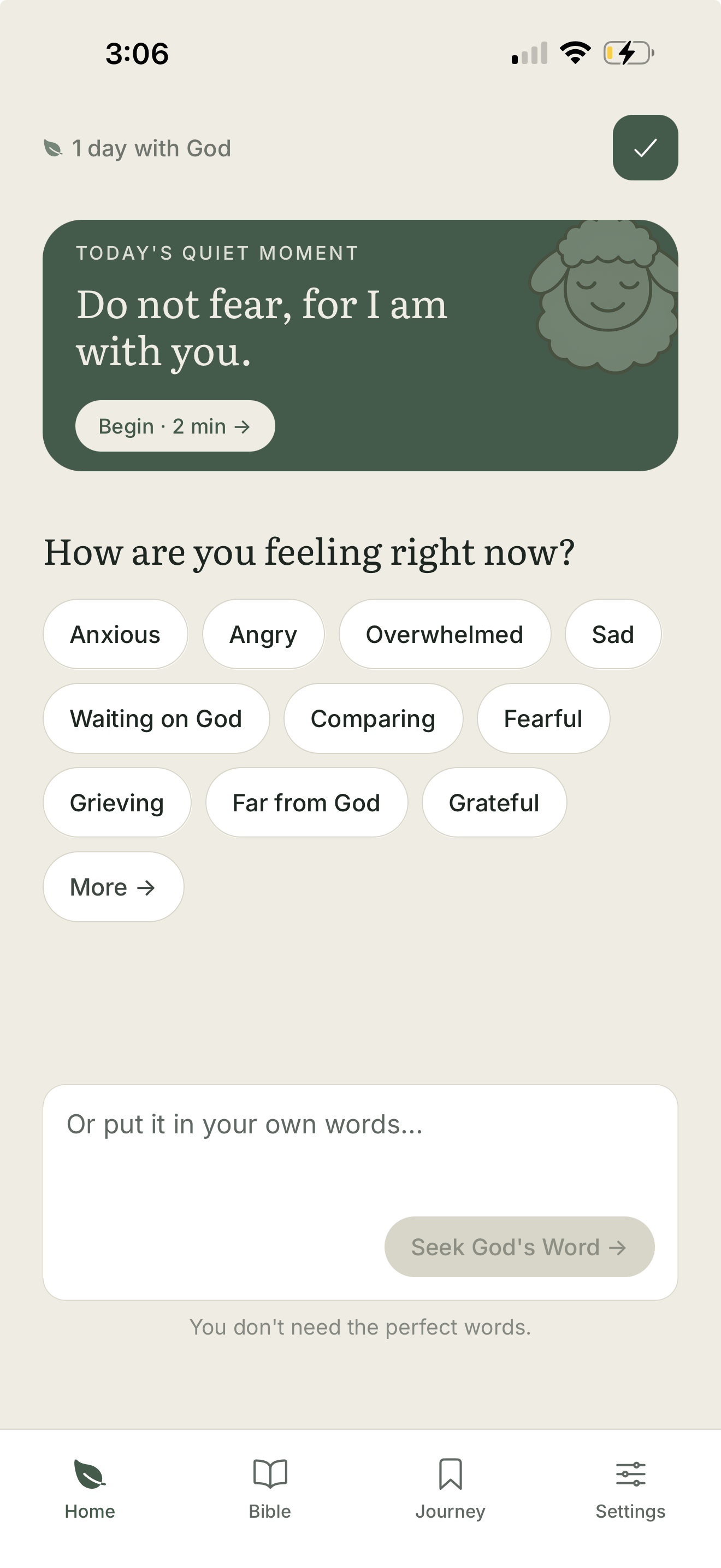 Godly Emotion screenshot