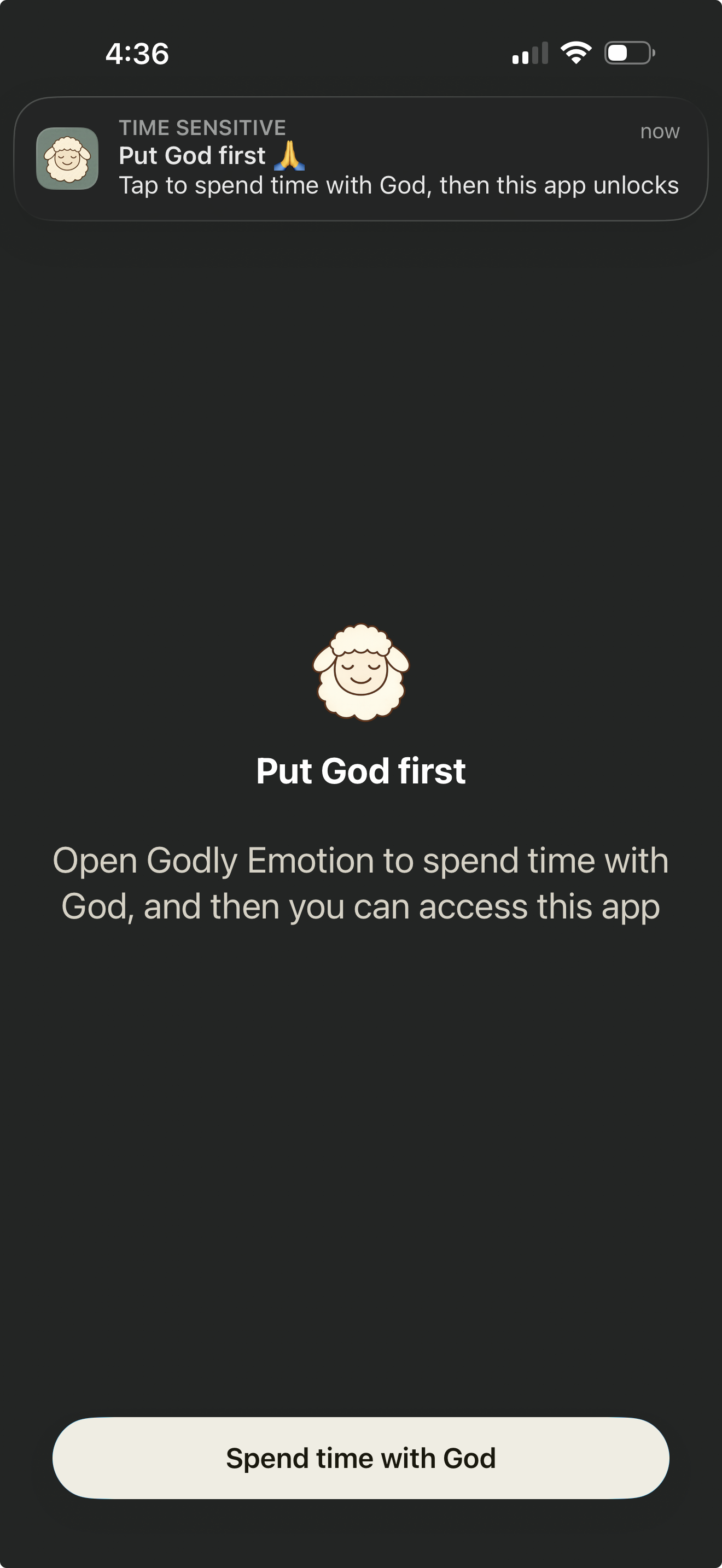 Godly Emotion screenshot
